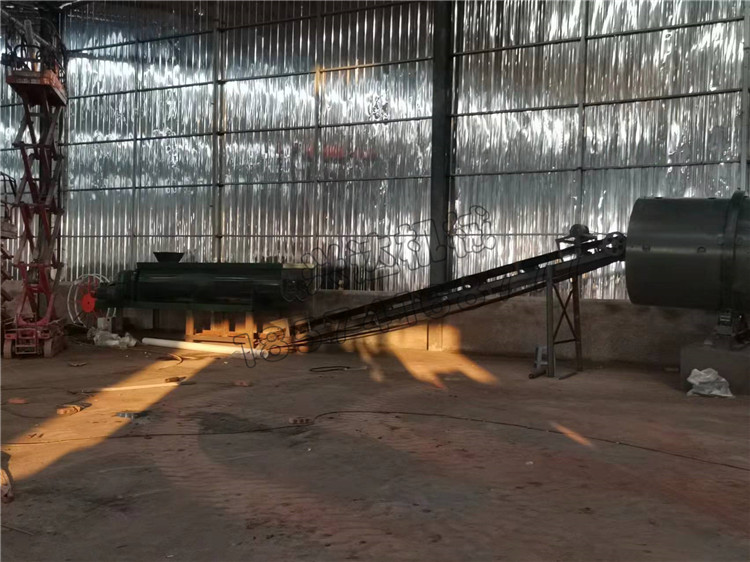 蘑菇渣有機肥生產(chǎn)線