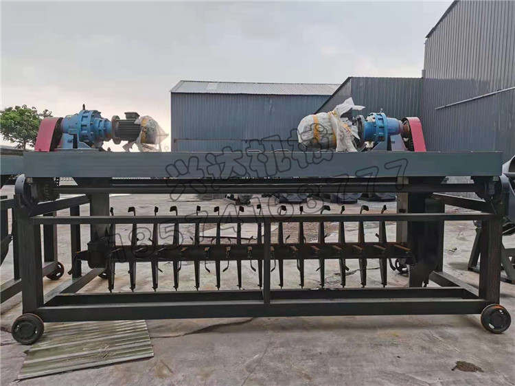 糖廠濾泥槽式翻拋機(jī)