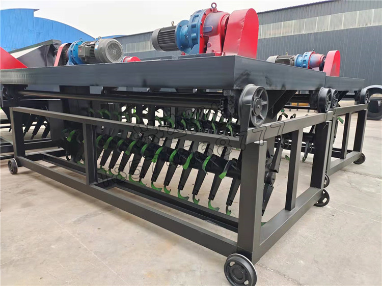 園林垃圾槽式翻拋機