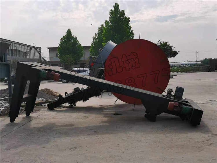 紙漿鋸屑輪盤翻拋機