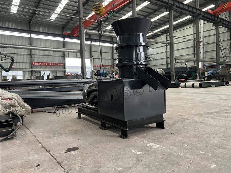 醬油渣平模擠壓造粒機