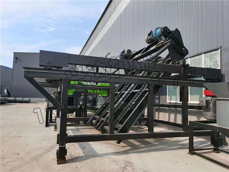 果蔬渣鏈板翻拋機(jī)