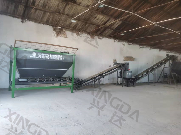 鴨糞有機(jī)肥粉狀生產(chǎn)線