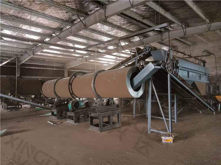 豆渣有機肥顆粒生產(chǎn)線