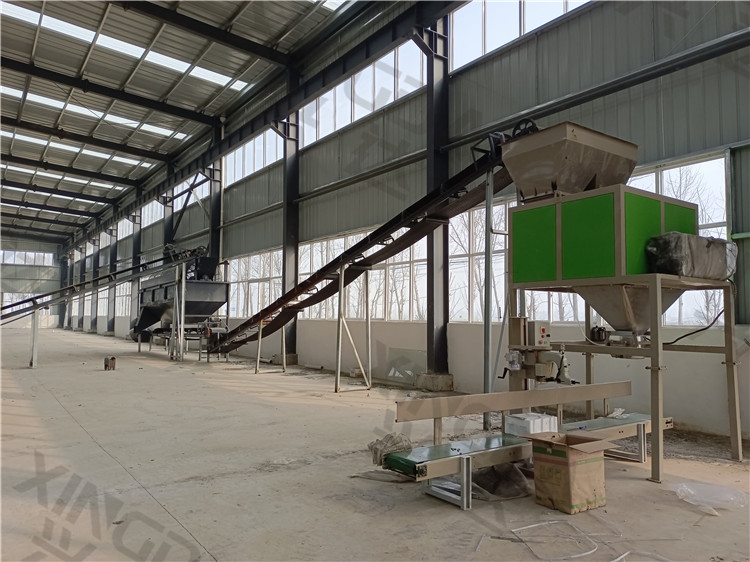 紙漿木屑有機(jī)肥粉狀生產(chǎn)線