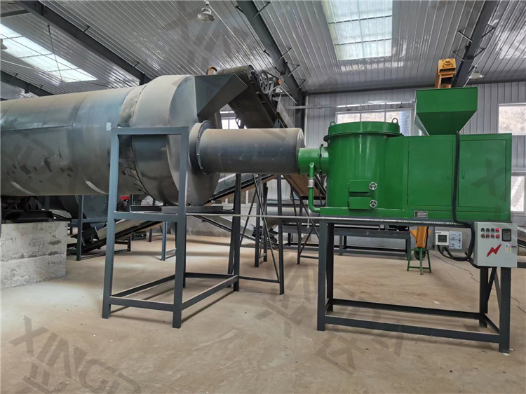 大豆餅粕有機(jī)肥顆粒生產(chǎn)線