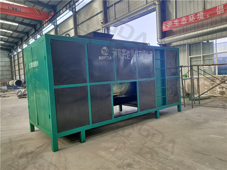 加工豬糞有機(jī)肥臥式發(fā)酵罐