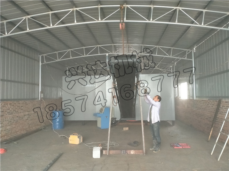 羊糞加工有機肥臥式發(fā)酵罐