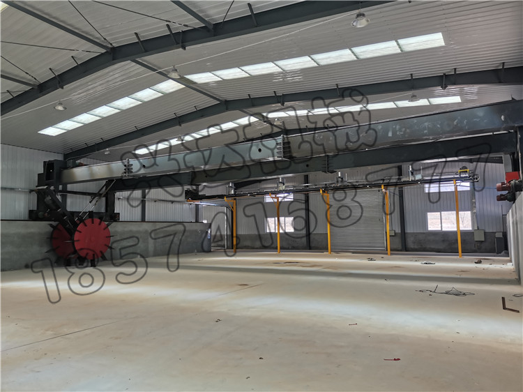 中藥渣加工有機肥輪盤翻拋機