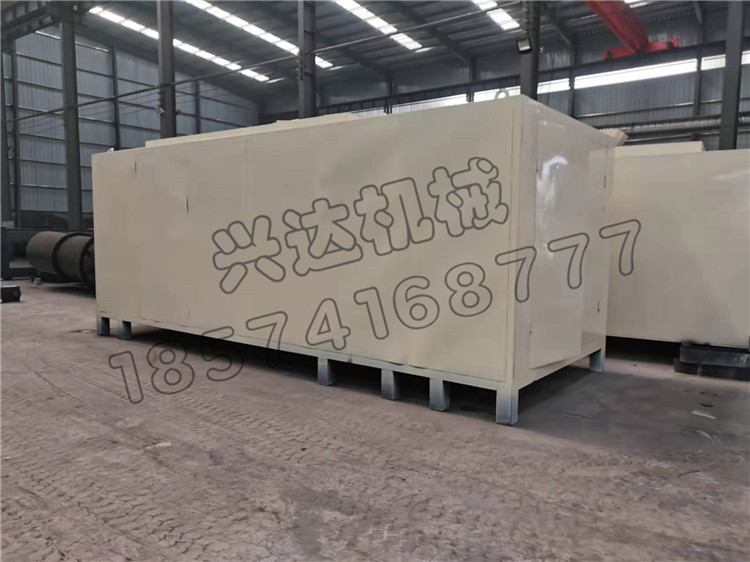 中藥渣加工有機(jī)肥臥式發(fā)酵罐