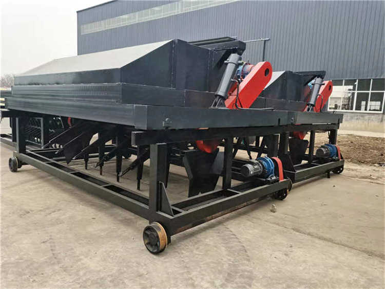 畜牧養(yǎng)殖堆肥式翻拋設(shè)備 有機(jī)肥液壓槽式翻拋機(jī) 肥料產(chǎn)線設(shè)備